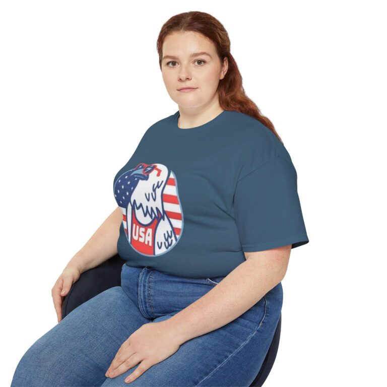Political Trump 2024 American Flag Adult Tee Shirt Black