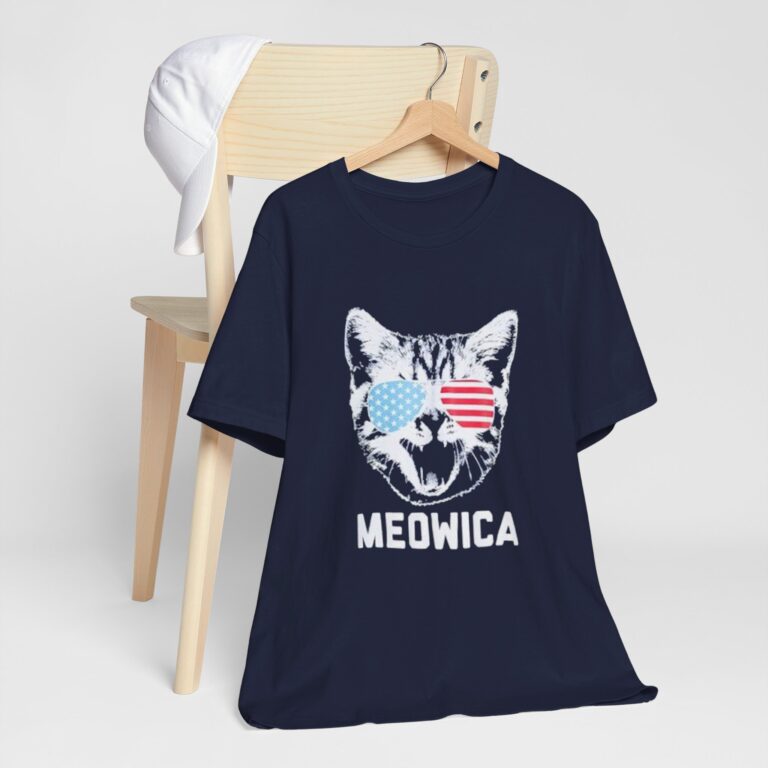 Trump MugShot Shirt- Meow Election Polls - Image 8