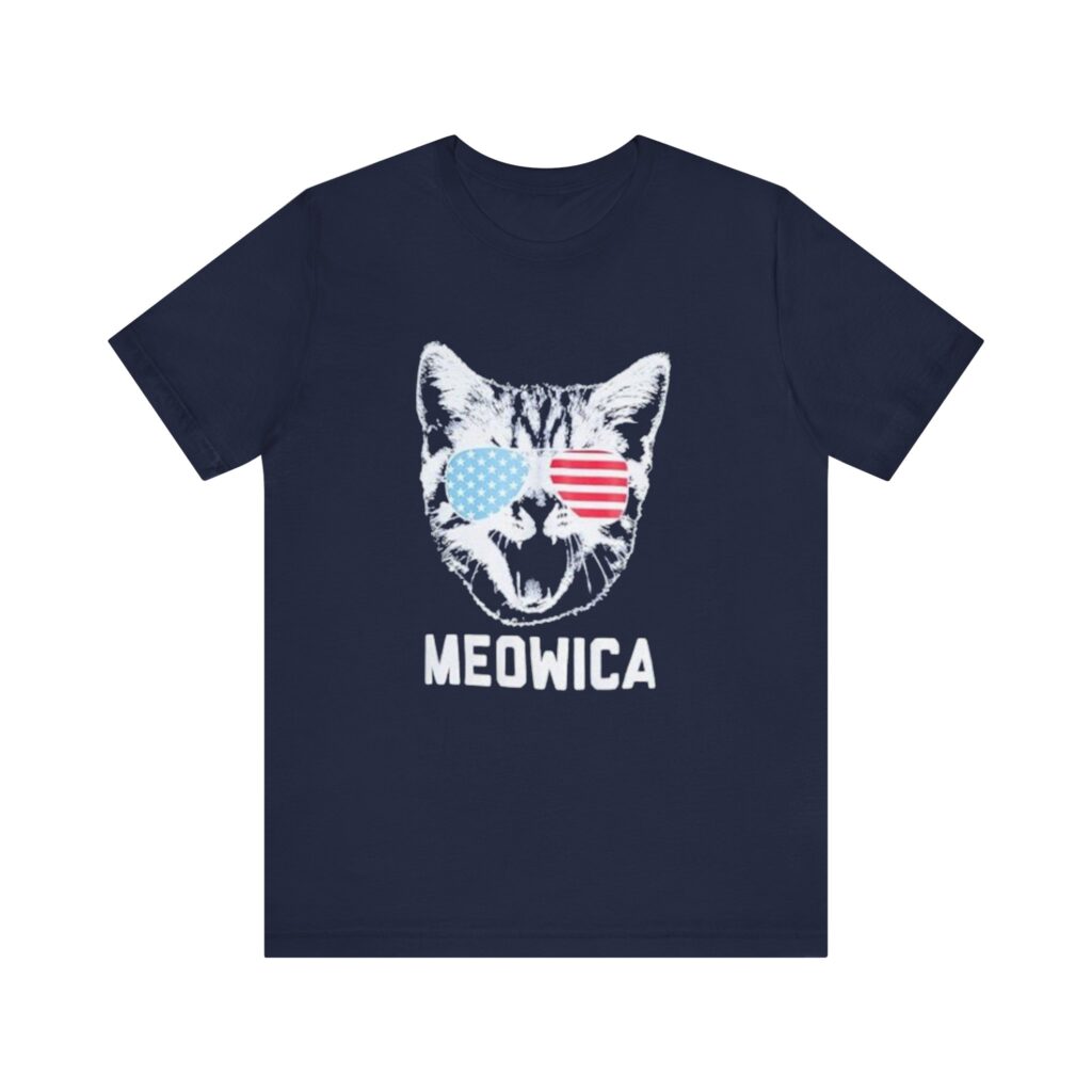 Trump MugShot Shirt- Meow Election Polls