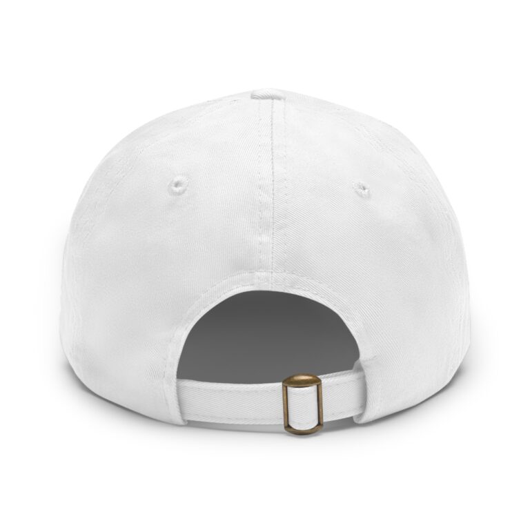 Trump Hat with Leather Patch (Round) - Image 3