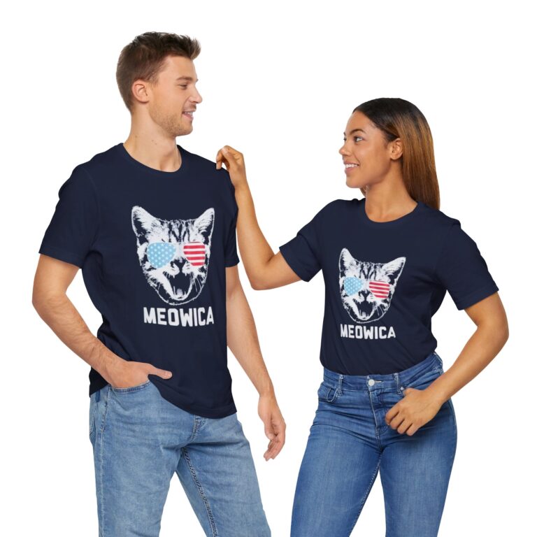 Trump MugShot Shirt- Meow Election Polls - Image 25