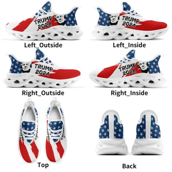 America flag trump shoes